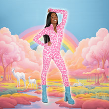 Load image into Gallery viewer, Pink Giraffe Catsuit