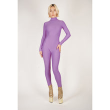 Load image into Gallery viewer, Matte Purple Catsuit