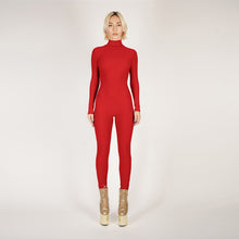 Load image into Gallery viewer, Matte Red Catsuit