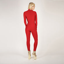 Load image into Gallery viewer, Matte Red Catsuit