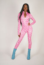 Load image into Gallery viewer, Pink Giraffe Catsuit