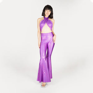 Selena Purple Catsuit