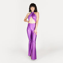 Load image into Gallery viewer, Selena Purple Catsuit