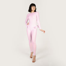 Load image into Gallery viewer, print catsuit with frills