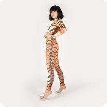 Load image into Gallery viewer, Tiger Print Catsuit