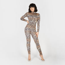 Load image into Gallery viewer, Leopard Catsuit