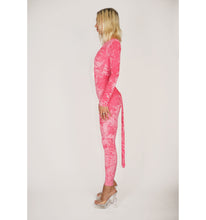 Load image into Gallery viewer, Pink Panther Catsuit With Tail