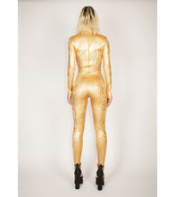 Load image into Gallery viewer, Gold Leaf Catsuit