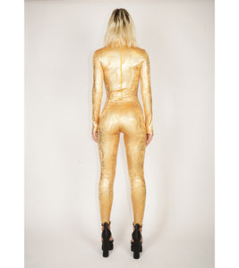 Gold Leaf Catsuit