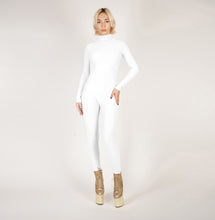 Load image into Gallery viewer, Matte White Catsuit