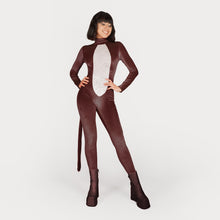 Load image into Gallery viewer, Velvet Animal Catsuit