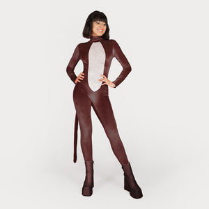 Velvet Animal Catsuit