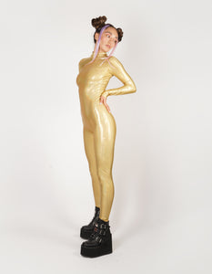 Hologram Gold Catsuit