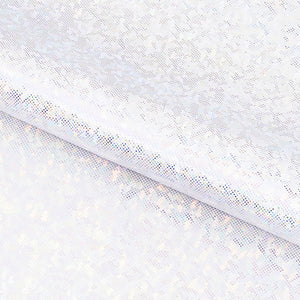 Shattered Glass White Hologram catsuit