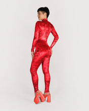 Load image into Gallery viewer, Red Catsuit