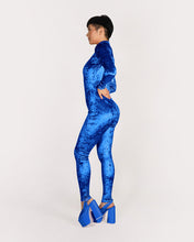 Load image into Gallery viewer, Blue Catsuit