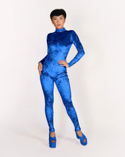 Load image into Gallery viewer, Blue Catsuit