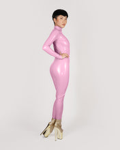 Load image into Gallery viewer, Latex Pink Catsuit