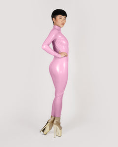 Latex Pink Catsuit