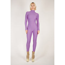 Load image into Gallery viewer, Matte Purple Catsuit