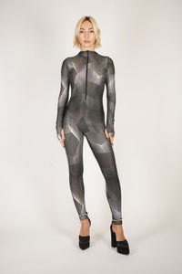 Full Front Zipper Catsuit