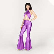 Load image into Gallery viewer, Selena Purple Catsuit