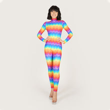 Load image into Gallery viewer, Rainbow Catsuit
