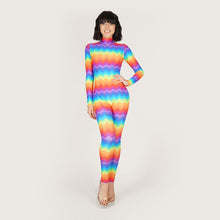 Load image into Gallery viewer, Rainbow Catsuit
