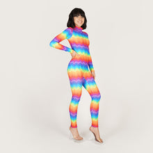Load image into Gallery viewer, Rainbow Catsuit