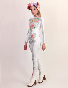 Woman Watercolor  Catsuit
