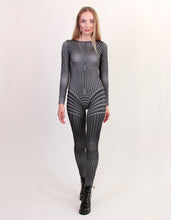 Load image into Gallery viewer, Printed Geometric Catsuit