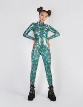 Load image into Gallery viewer, Peacock Catsuit