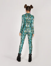 Load image into Gallery viewer, Peacock Catsuit