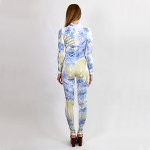 Load image into Gallery viewer, Printed Porcelain Catsuit