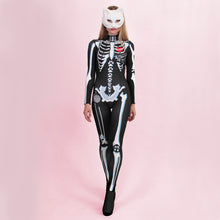 Load image into Gallery viewer, Skeleton of Cats Catsuit