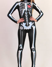 Load image into Gallery viewer, Skeleton Catsuit