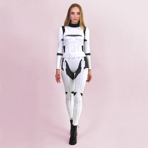Printed Stormtrooper Catsuit